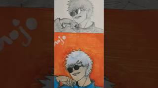 Gojo drawing  which one is best #anime #music