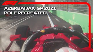 Azerbaijan GP 2021 Pole Lap Recreated | Assetto Corsa