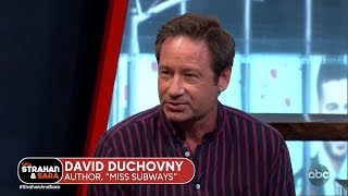 David Duchovny on Strahan and Sara