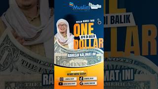 satu dollar dan dajjal | ustadz hafidz assaifi | muslim harus tahu #dollar #dajjal #shorts