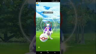 mewtwo in Pokemon go 🥵😈🥵#ytshorts#youtubeshorts#pokemon