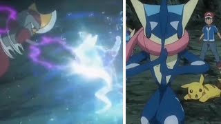 Ash's Frogadier evoles into Greninja | Pokemon XYZ series episode 7||