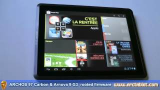 ARCHOS 97 Carbon and Arnova 9 G3 root custom firmware