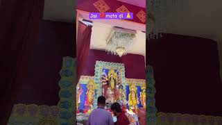 Jai durga mata 🙏🌺#views #share #subscribe my youtube channel @ashi_1616 ☘️🩵🚩🌸