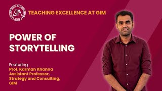 The Power of Storytelling  |  Teaching Excellence at GIM