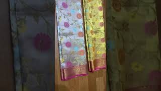 designer tissue tiffile sarees