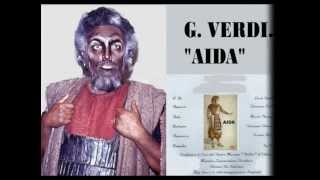 G. VERDI,. "AIDA" (CIEL, MIO PADRE) F. BORDONI, M. PARAZZINI, G. GIACOMINI.