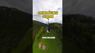 La zipline più lunga d’Europa #sanvigiliodimarebbe #zipline #trentinoaltoadige