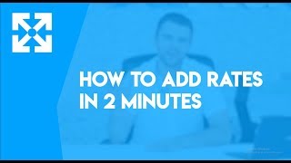 How to add rates in less than a minute