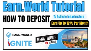 Earn.World: How To Deposit And Activate Your Account