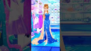 Frozen Ice Queen - Beauty SPA | Dressing 👗 | Makeover of Queen #makeup #trending #shorts