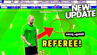 EFOOTBALL 2025 LEAKED GAMEPLAY 🤯🔥 || REFEREE AND LINESMAN ON THE GROUND 😍 #efootball