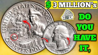 The Most Rare 1976 Bicentennial Quarter Dollar Errors Coins | Quarter that are Worth Money