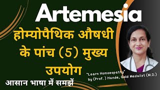 Artemesia | Dr. Hande's Explanation of Medicine | Five Principal Symptoms | B.H.M.S