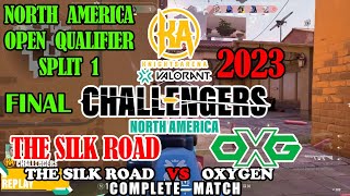 The Silk Road vs Oxygen - Challengers NA Open Qualifier Split 1 - Lower Bracket Final 01- Day 5