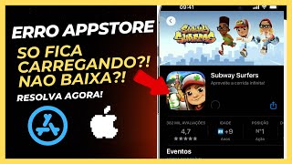 IPHONE NÃO BAIXA APPS E JOGOS SO FICA CARREGANDO, COMO RESOLVER?!