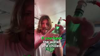 How I make the best soda water on my boat