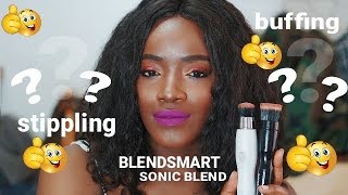 SONIC BLEND VS BLENDSMART: Which extends the wear of foundation?  | Makeup Dupes #5 (Crystal Olisa)