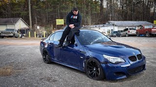 I wrecked my BMW M5 10 minutes after getting it ceramic coated..