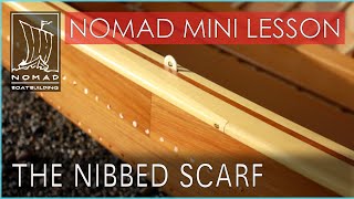 Using the nibbed scarfs in boat repairs