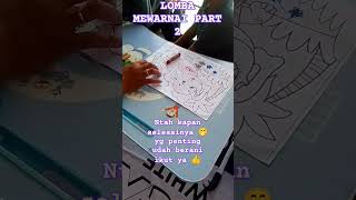 Lomba mewarnai part 2 #lombamewarnai #lombamewarnaianak #anakayam #gajah @FairuztFaisal