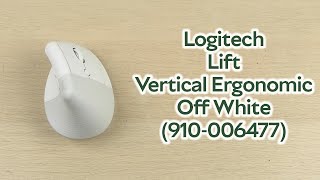 Розпаковка Logitech Lift for Mac Vertical Ergonomic Mouse Off White (910-006477)