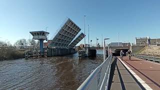 Amazing Bridge in Netherlands Aalsmeerderbrug | Bascule bridge