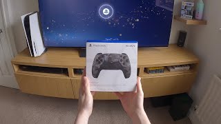 Unboxing A PS5 Grey Camouflage Controller