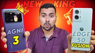 Lava Agni 3 vs Moto Edge 50 Fusion ⚡ Full Comparison with Battery Drain, BGMi Gaming & Camera Test