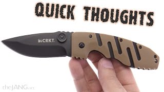 CRKT Ryan Model 7 folding knife