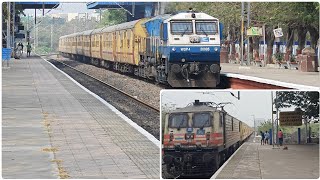 6 IN 1 TRAINS - RAILFANNING ON 17-3-2024