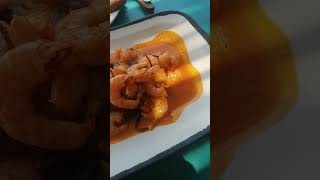 CAMARONES ENCHILADOS ESTILO VERACRUZ #shorts