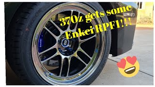 Enkei RPF1 in SBC for my 370z!