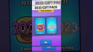 Free New year Gift pack 2023 #stumbleguys #shorts #giftpack #gift