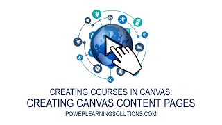 Creating Canvas Content Pages