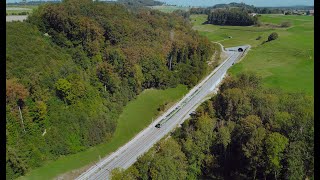 Ein Bahntunnel schafft neue Lebensräume für Tiere