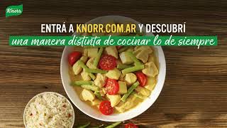 Con Knorr, cociná lo de siempre de una manera distinta.