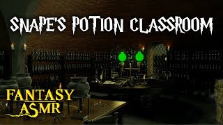 🧪Ambience ASMR | Snape's Potion Classroom🧪 Potions, Paper (⚡Harry Potter Inspired ASMR⚡)