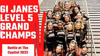 Battle at The Capital 2022 | Airborne Elite | GI Janes Level 5 Grand Champions