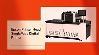 RobotJet Single Pass Digital Printer with #hp Head & #epson Head