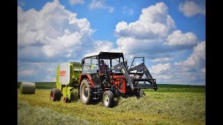 Sianokosy 2019 NOWY KANAŁ  |Zetor 7211+tur Wol-met|Claas|Ursus|