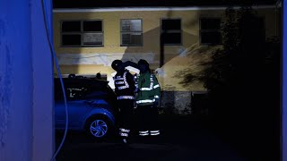 03.06.24 Endnu en påsat brand i forladt møbelbutik med asbest tag i Korsør