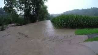 Hochwasser 28.07.2014 Zell LU