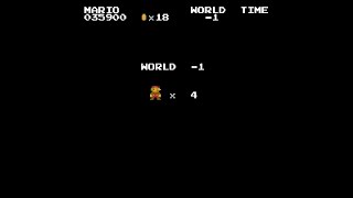 Super Mario Bros. [NES] - Minus World