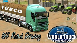 #7 | World Truck Driving Simulator | Unlock New Truck( IVECO )Off Road Driving Gameplay HD Android