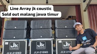 PAKET LINE ARRAY JK COUSTIC JLV-210ND PESANAN AR AUDIO JAWA TIMUR