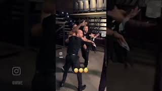 LA Knight confronts Andrade Backstage!! #wwe #laknight #andrade #wwewrestler #shorts