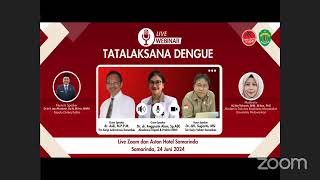 Webinar Tatalaksana Dengue Provinsi Kalimantan Timur