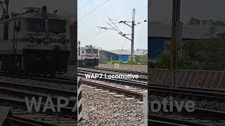 WAP7 Locomotive #indianrailways #railfanning #train #railway #wap7loco #wap7loco #wap7locomotive