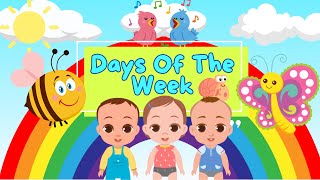 Days Of The Week | Song For Kids |  KidGlobe Explorers